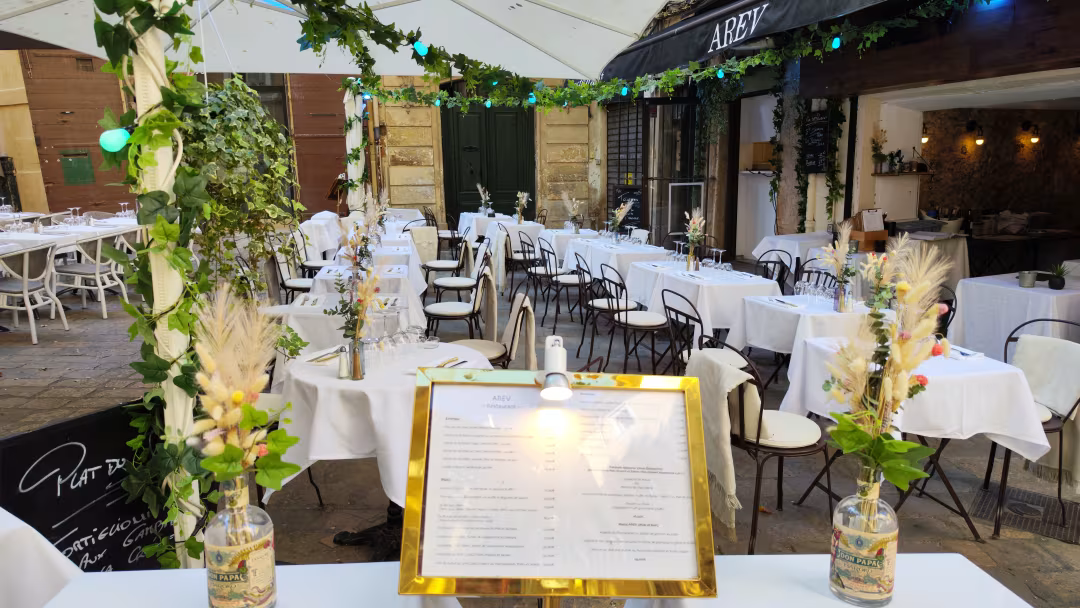 AREV - Restaurant convivial Place Ramus Aix-en-Provence